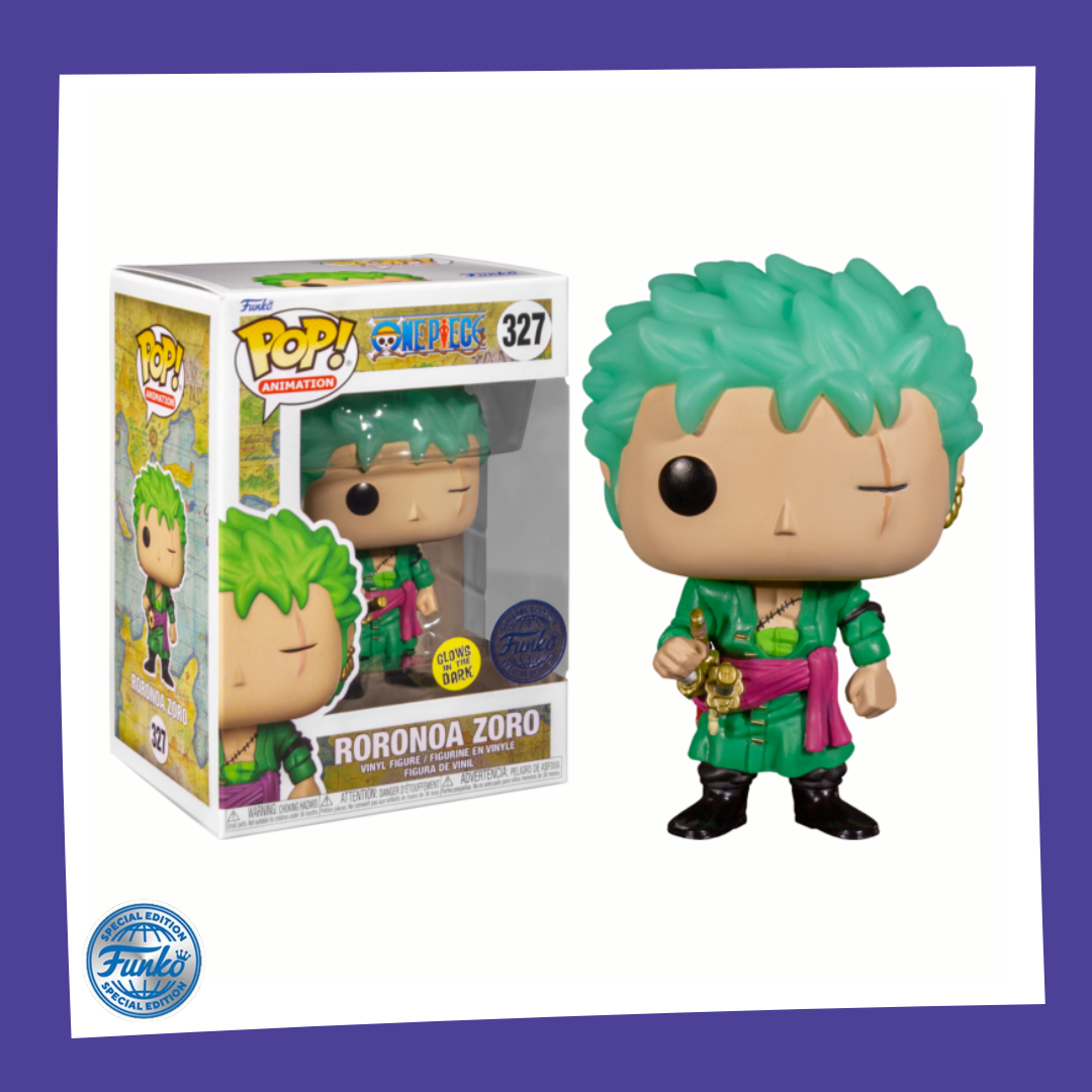 Funko POP! One Piece - Roronoa Zoro Glow in the Dark 327