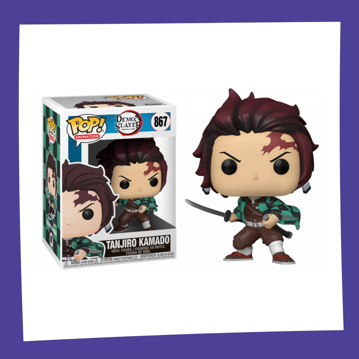 Funko POP! Demon Slayer - Tanjiro Kamado 867 – Funky Merch